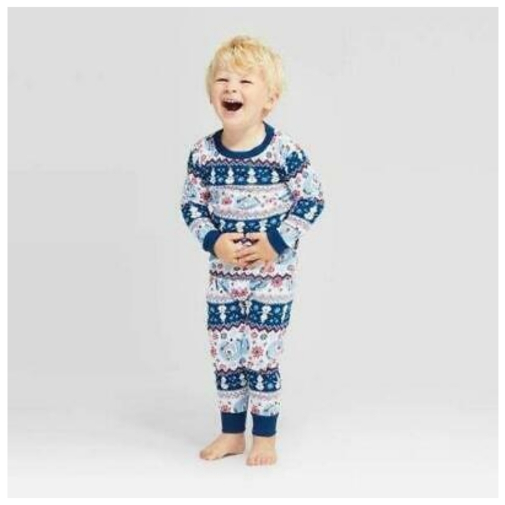 Toddler Disney Olaf Holiday Pajamas